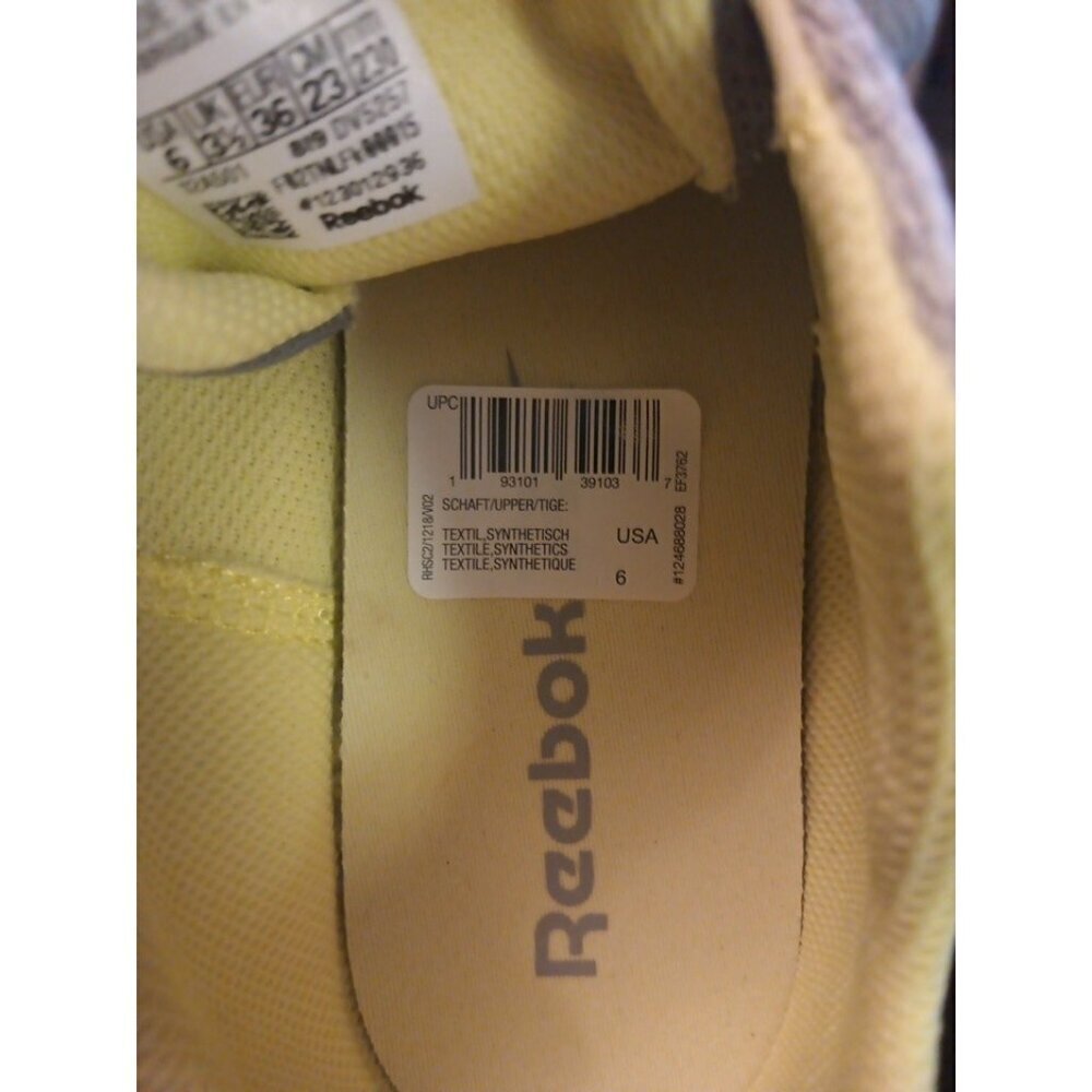 REEBOK Ardara 2.0 Sneakers Size 6 Running Walking NEW Gray Yellow - Picture 10 of 10